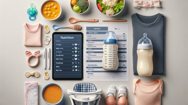 Conseils de nutrition pour les premiers mois de bébé