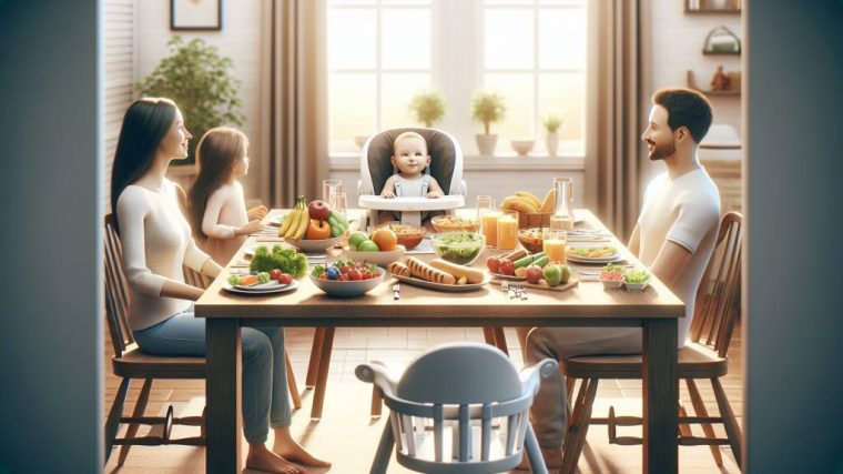 Planifier des repas sains pour la famille, y compris bébé