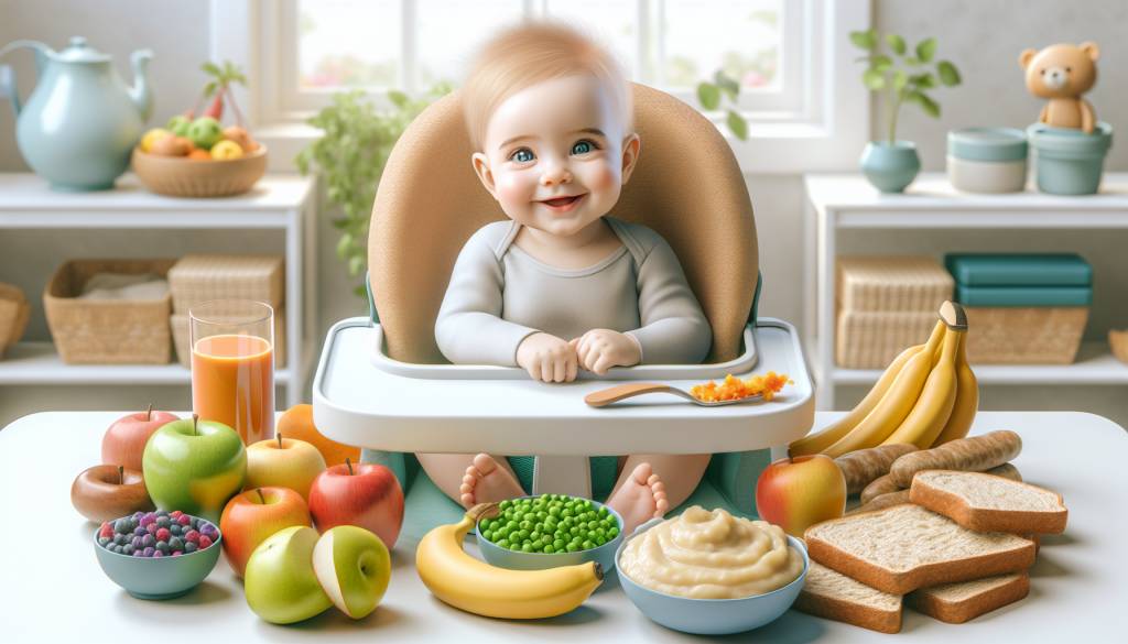 Diversification alimentaire chez le bébé: quand et comment commencer