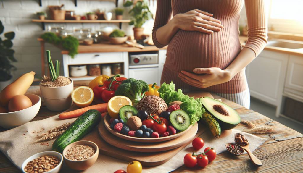 Super aliments pour futures mamans: nutrition optimale en grossesse