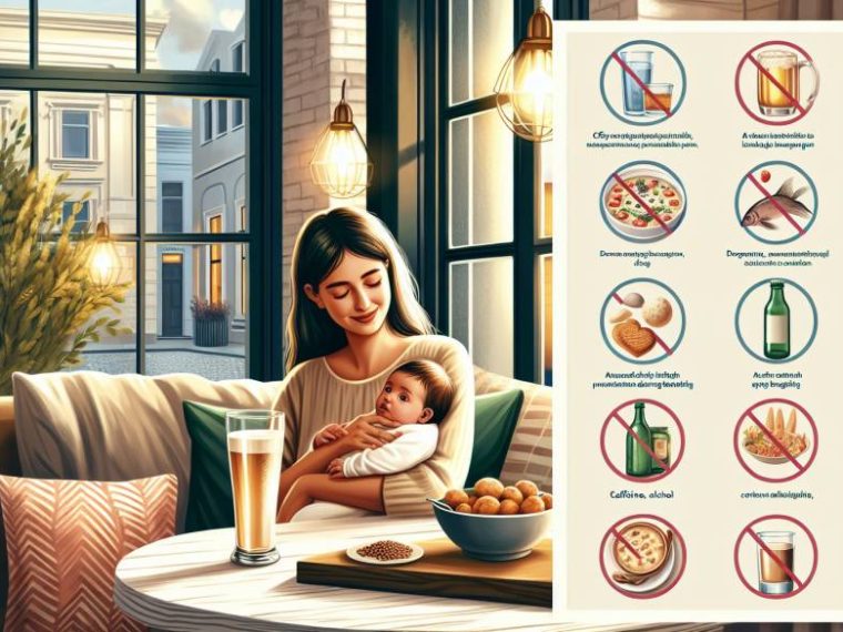 Aliments à éviter pendant l'allaitement: guide pour jeunes mamans